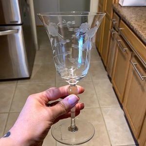 Set of 6 Crystal glasses